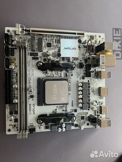 Ryzen 5 5600g и материнская плата b550-itx