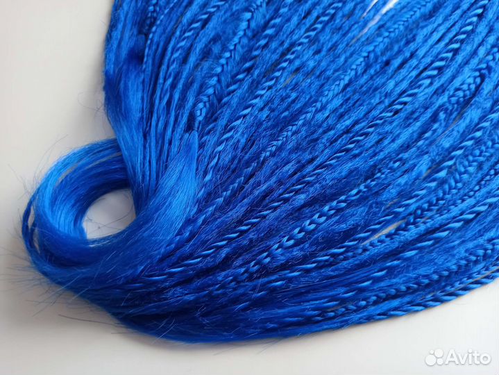 Супер длинные 1метр ДЕ дреды Джинкс из Аркейн