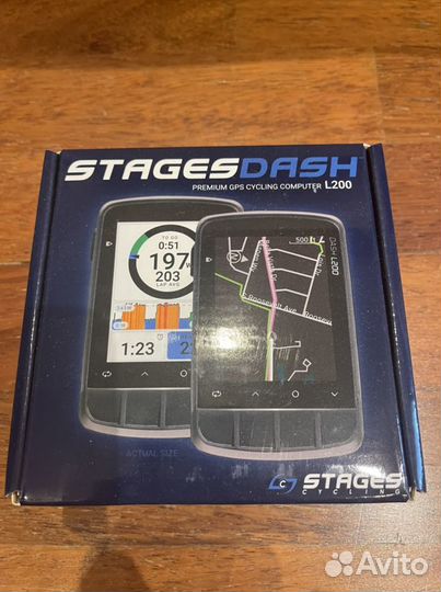 Велокомпьютер Stages Dash L200