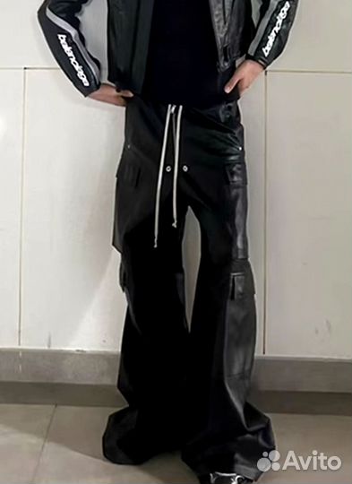 Штаны широкие Rick Owens opium