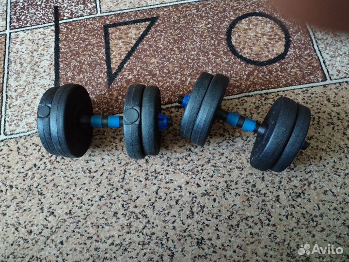 Гантели разборные 10 кг