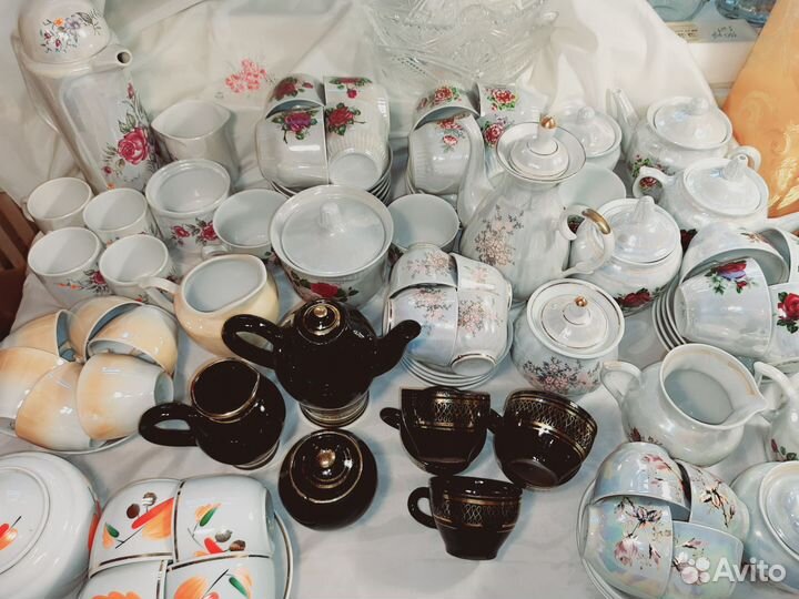 Сервизы чайные, кофейные