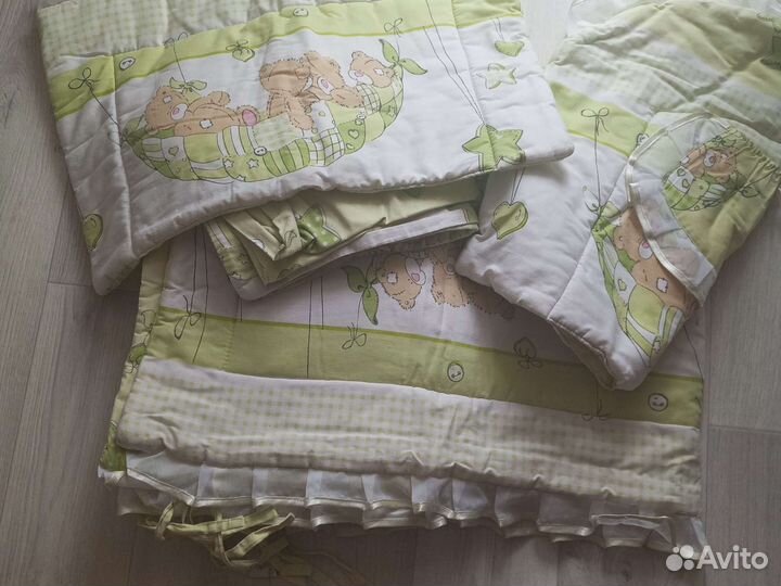 Балдахин в кроватку, комплект