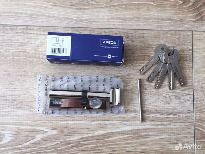 Цилиндровый механизм apecs SM-90(35C/55) -C-NI