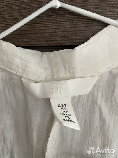 Блуза hm экрю