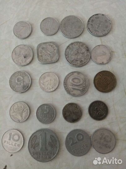 Монеты разные