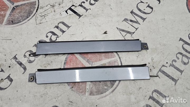 Планки (реснички) под фары пара Mercedes W124/S124