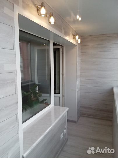 Отделка и остекление балконов, лоджий, веранд