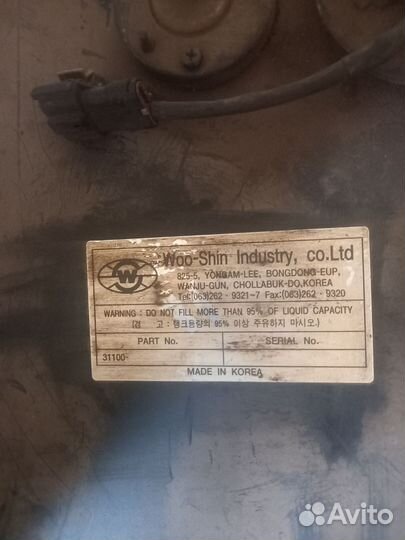 Hyundai 78бензобак