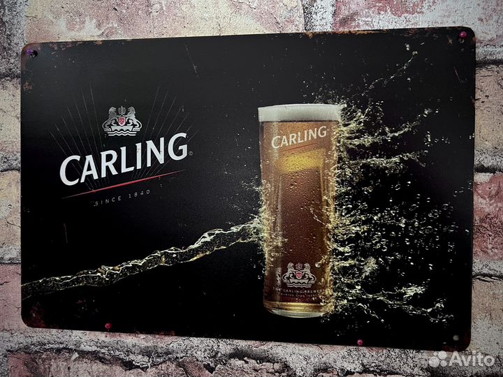 Декор на стену Carling Beer Арт 9622