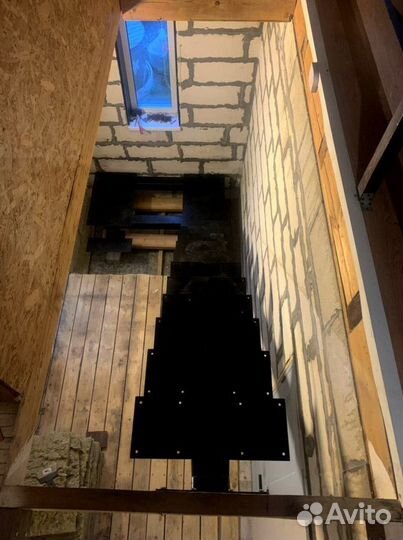 Металлические каркасы Установка