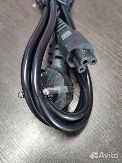 Кабель питания ноутбука(c5,3pin, 1.8m)