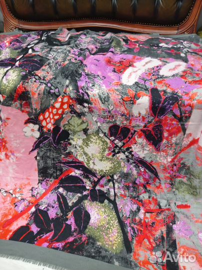 Платок теплый salvatore fefagamma 95cm италия