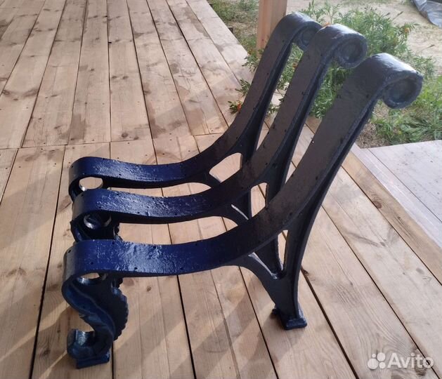 Чугунные ножки от парковой скамейки СССР