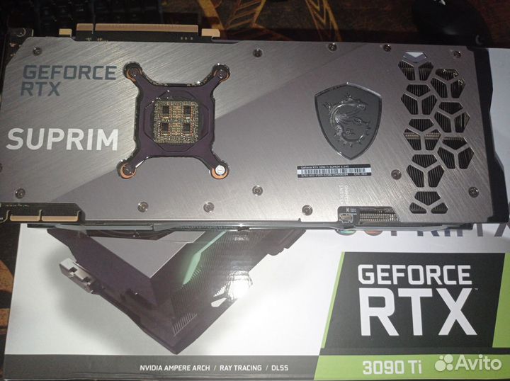 Видеокарта MSI GeForce RTX 3090 Ti suprim X