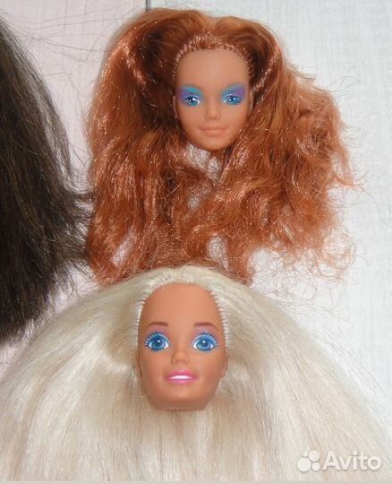 Куклы и головы Barbie Sindy 80-х - 00-х