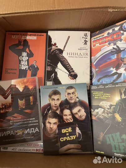 Диски Dvd фильмы, мультфильмы