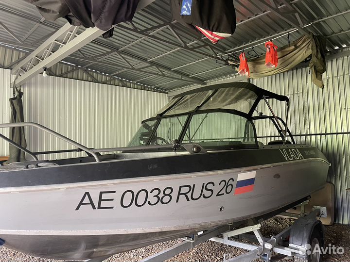 Волжанка 51 fish с suzuki df90a