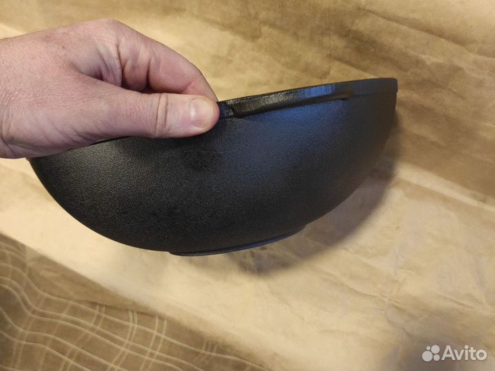 Сковорода вок (WOK) чугунная 30см