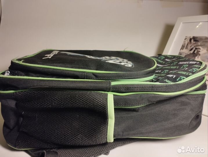 Портфель рюкзак детский подростковый. Майнкрафт