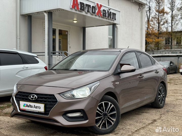 Hyundai Solaris 1.4 МТ, 2018, 125 260 км