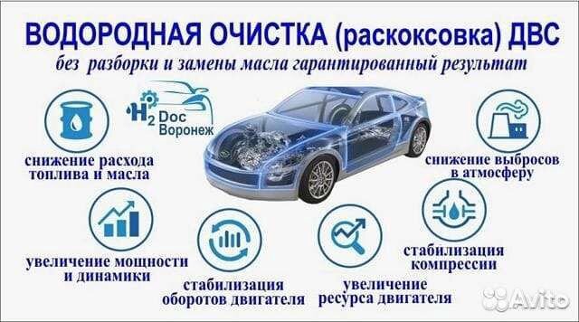 Раскоксовка двс водородом