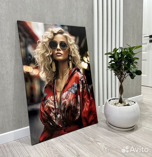 Печать на холсте