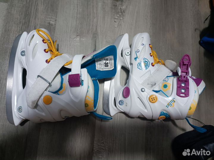 Коньки детские раздвижные 27 30