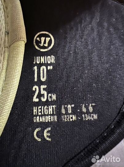 Щитки хоккейные детские