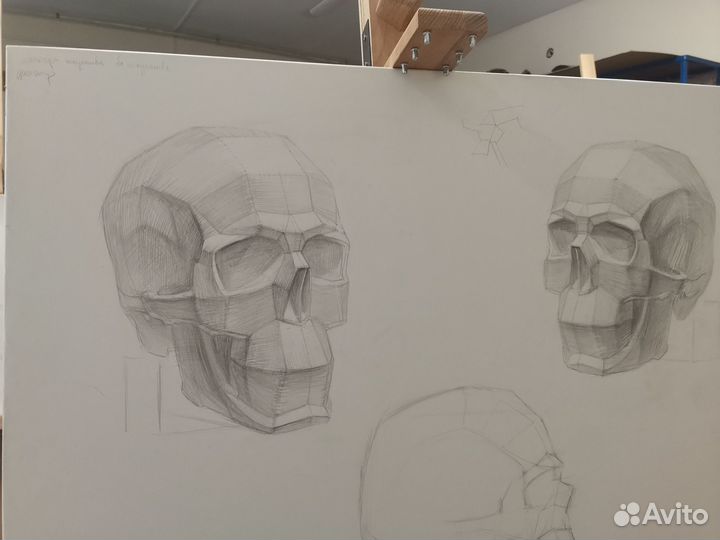 Уроки рисунка, живописи, скульптуры