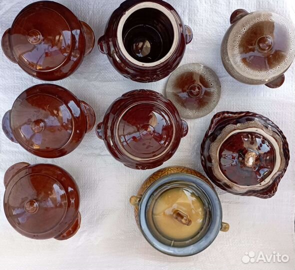 Горшочки для запекания керамика СССР