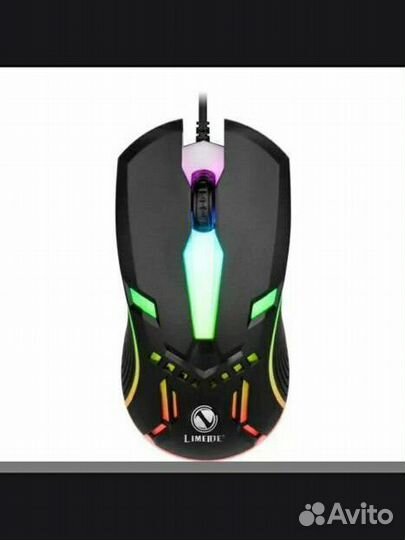 Проводная игровая USB мышь с подсветкой