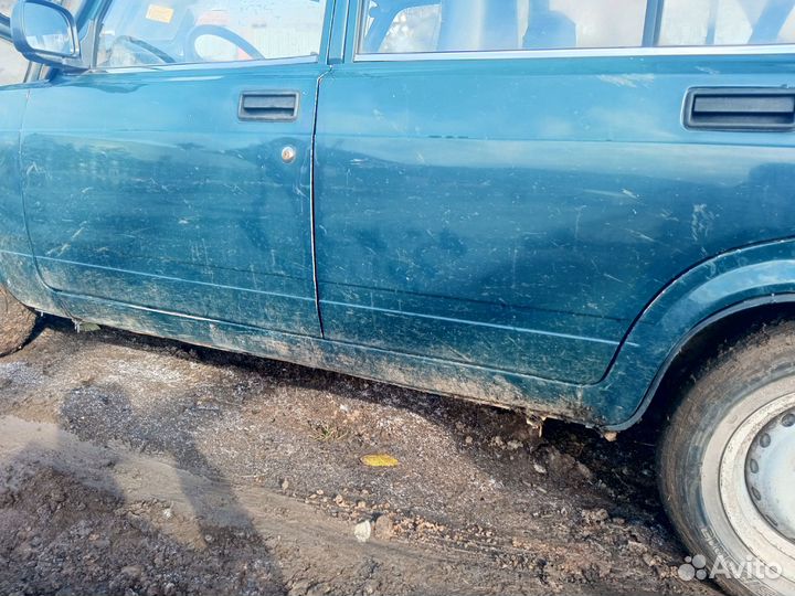 ВАЗ 2107 1.6 МТ, 2009, битый, 84 000 км