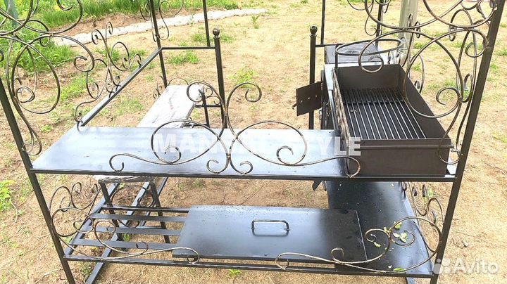 Беседка с мангалом