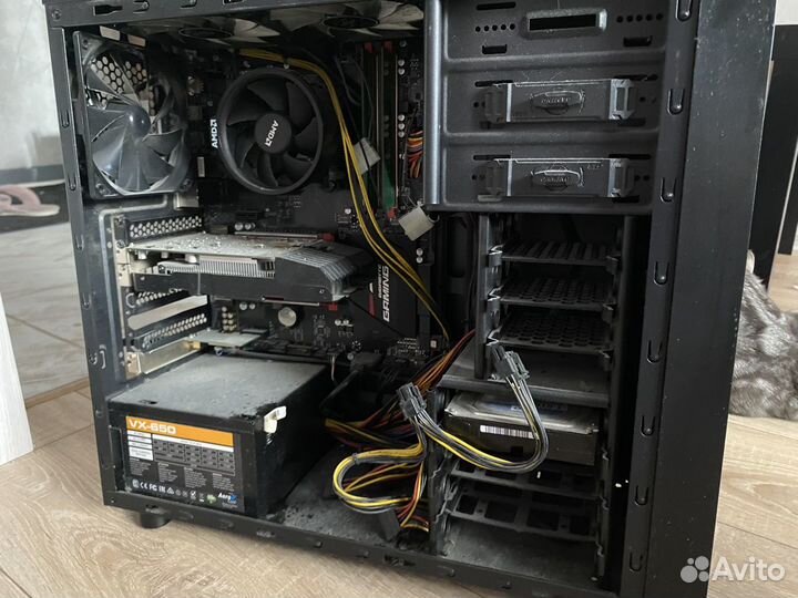 Компьютер gtx1050ti+amd ryzen 5 1500x