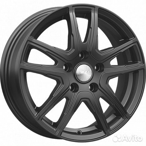 R16 4x100 6J ET50 D60,1 Скад Сидней черный бархат