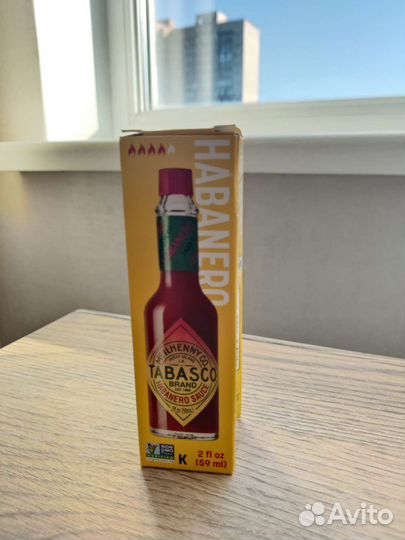 Tabasco scorpion & habanero из США. Табаско из США