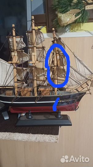Модель парусника Cutty sark 1869
