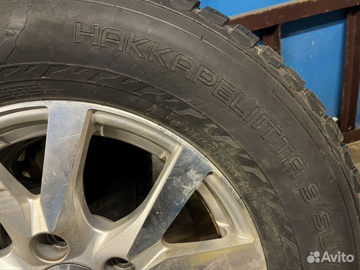 Nokian Hakkapeliitta 9 SUV 285 60 r18 116t +диски