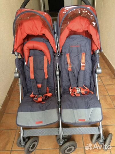 Трость для двойни Maclaren Twin techno