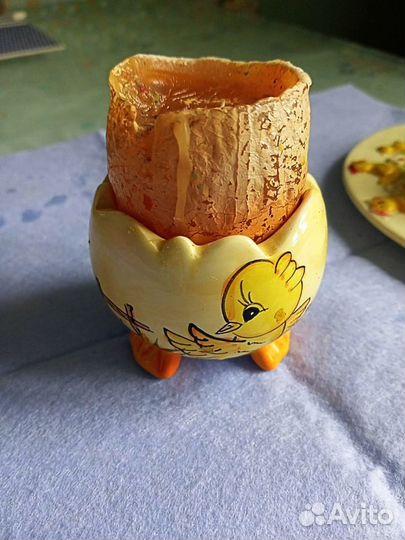 Керамика Подставка под яйцо, свечу