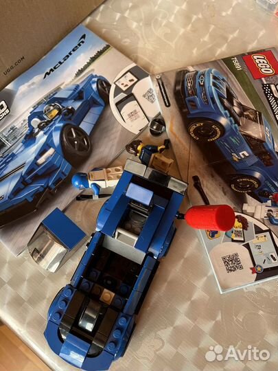 Lego Speed Champions Оригинал с инструкц