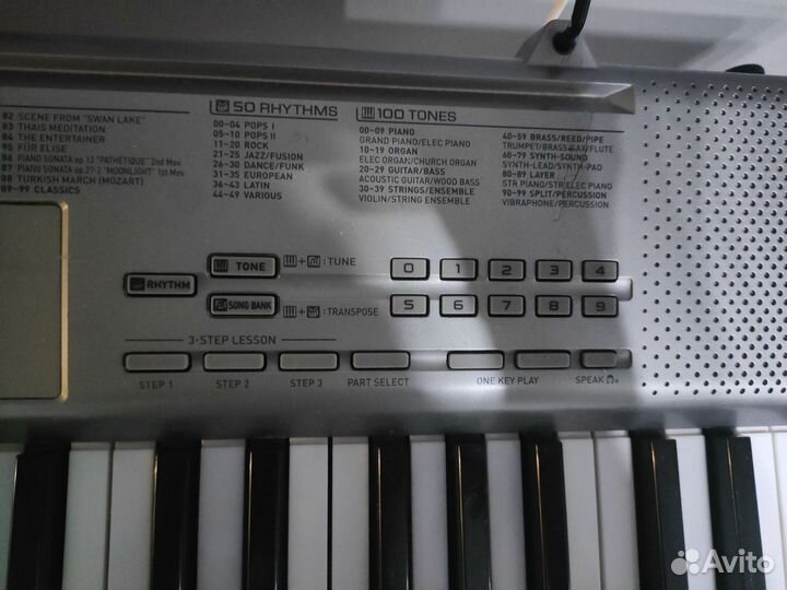 Синтезатор casio lk-125