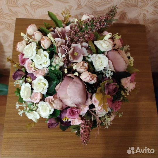 Интерьерные композиции цветов. Ручная работа