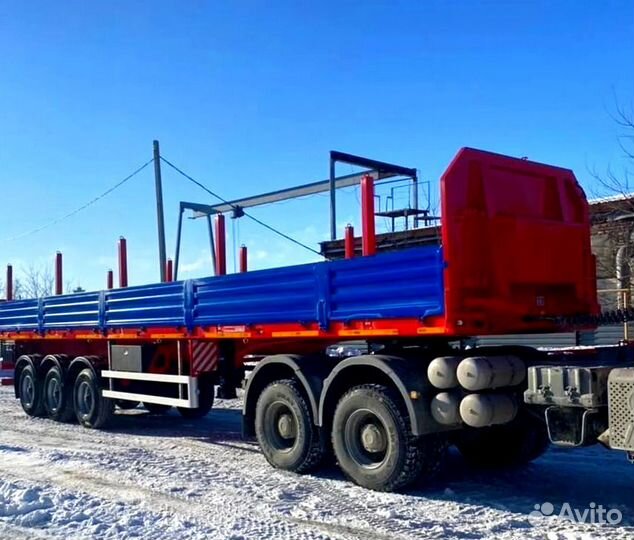 Полуприцеп бортовой Политранс ТСП 94171, 2023