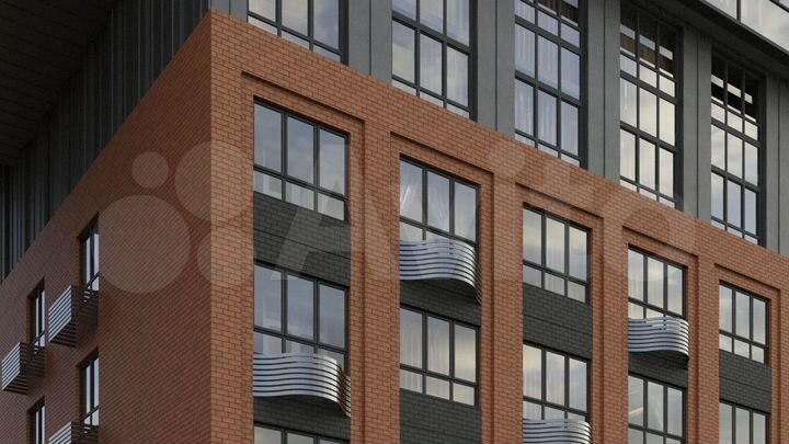 1-к. квартира, 46,3 м², 4/23 эт.