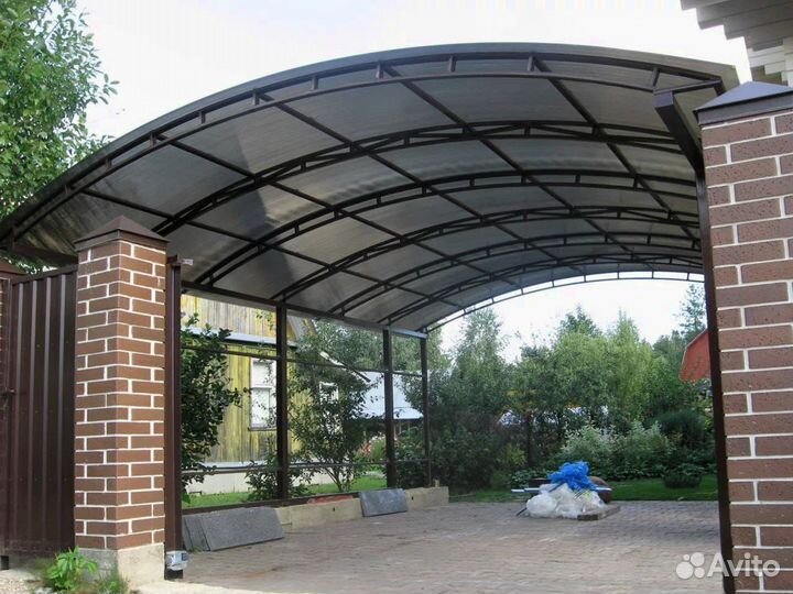 Навесы и беседки