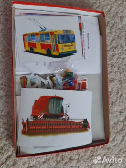 Настольные игры 3-10лет транспорт дорожные знаки л