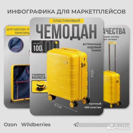 Графический дизайнер для маркетплейсов