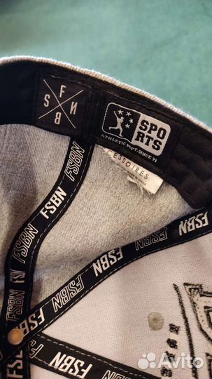 Бейсболка мужская rams